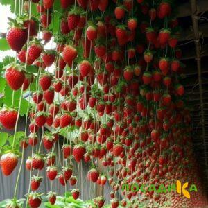 Клубника ампельная Анастасия купить по цене от 370р. в интернет-магазине «Посадика» с доставкой почтой в в Буйе и по всей России – [изображение №1].