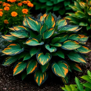 Хоста Бархатный Полог купить по цене от 560р. в интернет-магазине «Посадика» с доставкой почтой в в Буйе и по всей России – [изображение №1].